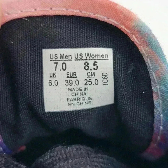 VANS Lo Pro Galaxy Cosmic Space Canvas Sneakers - 8.5 - Picture 10 of 10